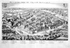 Leipzig während der Belagerung durch Heinrich von Holk 1632